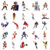 50 Pieces Of Rugby Player Sports Trunk Stickers, Graffiti Stickers, Refrigerator Decoration Stickers