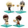 8 Pièces Haikyuu Figurines Multi-personnages Mignon Anime Décor de Bureau Modèle de Collection Jouets Cadeaux pour Enfants Support