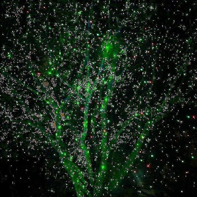 Outdoor Garden Laser Light Waterproof Christmas Projector Lighting With Safety Lock 3 Colors Red, Gr