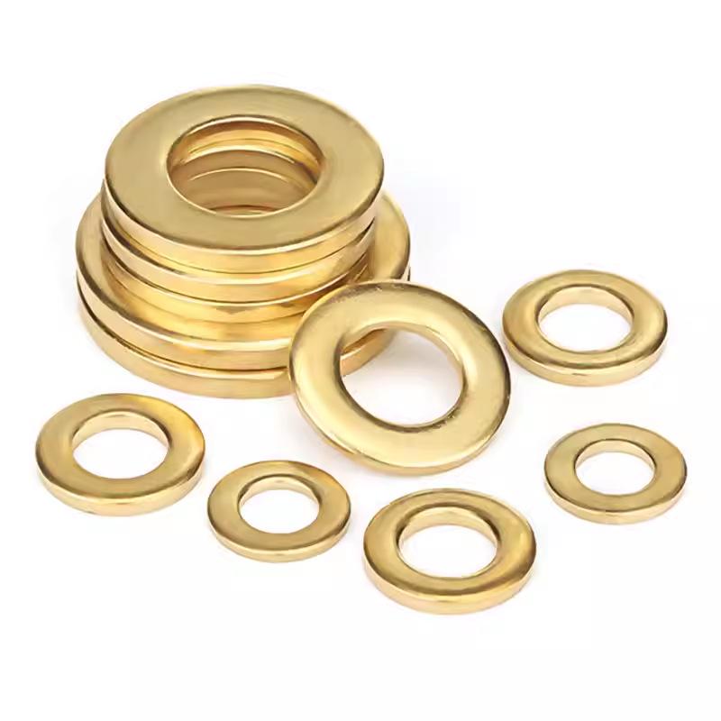 Thickened Round Brass Washer M2-M20