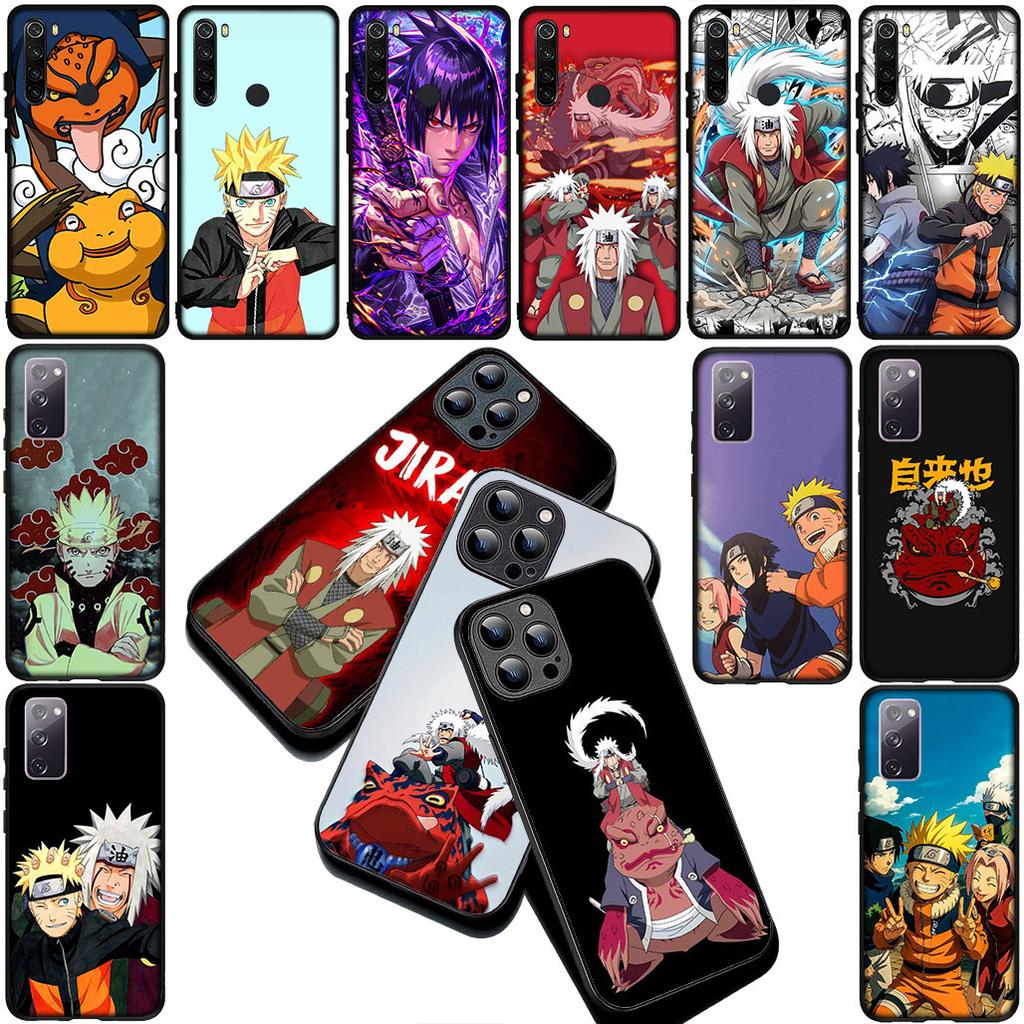 Wallpaper Jiraiya Narutos Uchiha Sasuke Cover for Apple iPhone 16 14 15 Plus 11 Pro Max 16E ProMax + 15Plus 16+ 14+ Phone Case