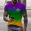 Men's Short Sleeve T-Shirt, USA Flag Graphic, We The People Freedom, Casual Wear