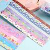 136 Vesmír Obloha Origami Hviezdy Papier Šťastný Kawaii Hviezda 8 Rôznych Dizajnov Dekorácia Skladací Papier pre Origami Umenie Remeslá