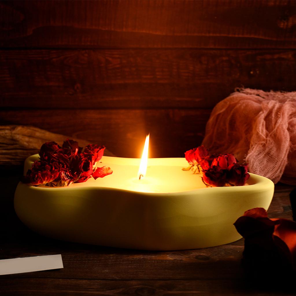 Versatile Sturdy Resin Castes Molds Large Sturdy Silicone Trays for Concrete Cement Jewelry and Trinket Storage