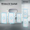 Smart Long-distance Wireless Doorbell with Remote Control for Household Use
