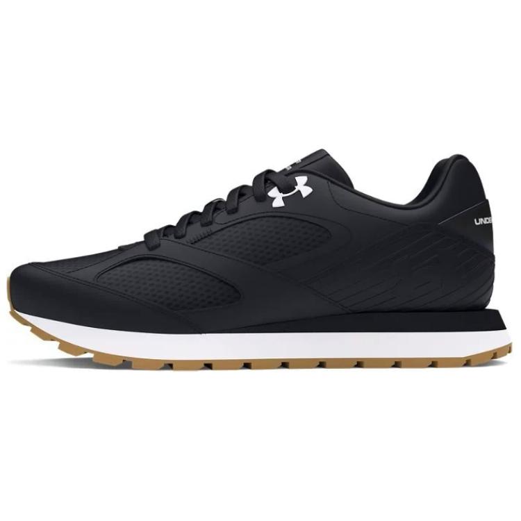 Under Armour UA Essential Runner Black White Gum Men 3028387-001 40