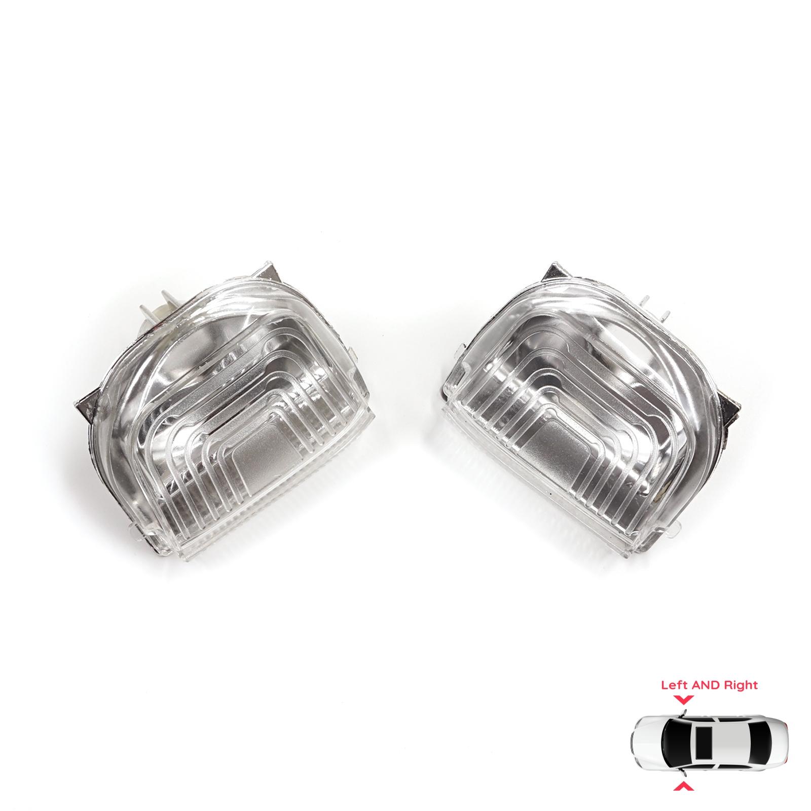 

BSP1245 Side Door Wing Mirror White Clear Indicator Lamp Lens Left Right for Mercedes Sprinter MK3 907 910 2018-On 9109064700 9109064600