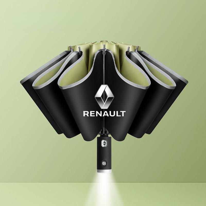 

Interior Stickers For Renault RS Line Clio Megane 3 Scenic Laguna Logan Kangoo Sandero Car Fully Automatic Reflective Umbrella F