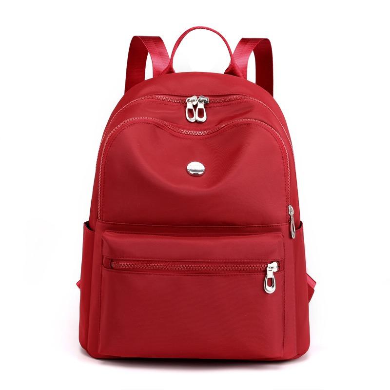 Backpack women's new fashion nylon commuting simple leisure large capacity travel backpack computer bag