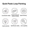 Magic Water Coloring Book for Toddlers Pocket Folding Cartoon Watercolor Drawing Painting Book Educational Art Crafts for Kids