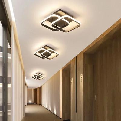 LED Circular and Square Ceiling Lamp Corridor and Corridor Decorative Lights Simplicity Bedroom Bedside Light Indoor Chandelier