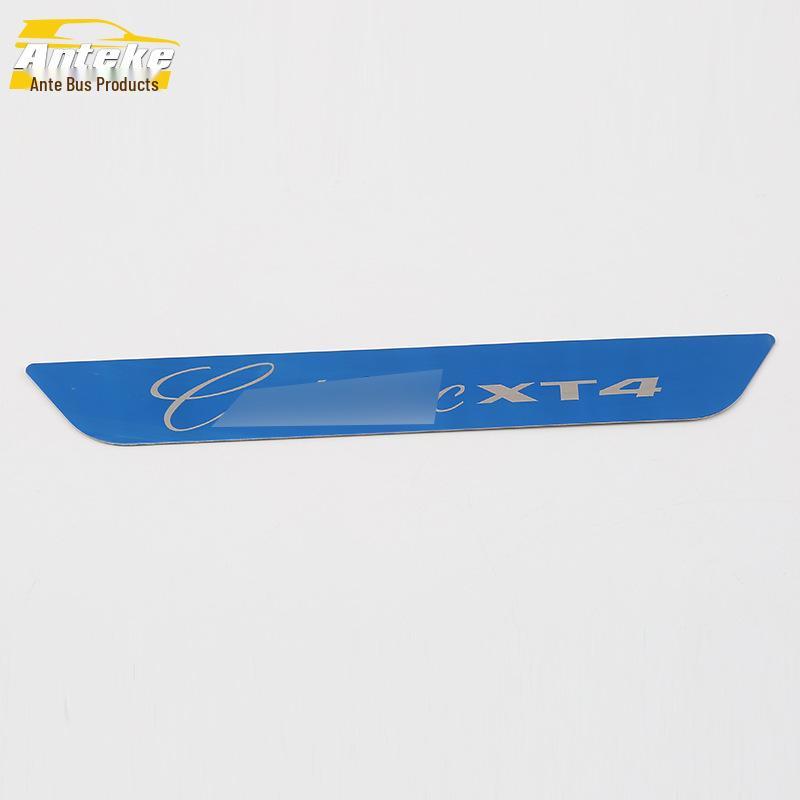 Stainless Steel XT4 Rear Guard Plate & Trunk Protection Pedal