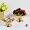Gold-plated Metal Decorative Jar Wedding Props Wedding Ornaments Wrought Iron Candy Box Flower Arrangement Home Decoration