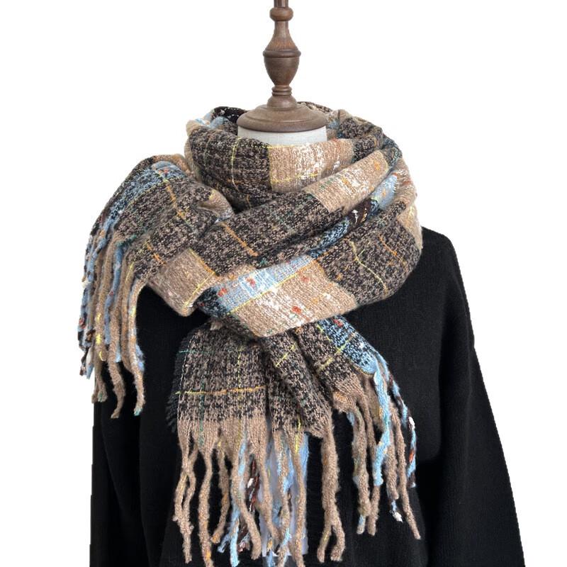Autumn/Winter Plaid Warm Scarf