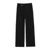Summer 2026 Chinese Style High Waist Wide Leg Ice Silk Pants for Women