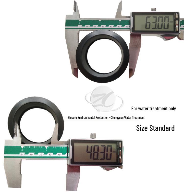 Anti-Film Sealing Ring & Clamp: Copolymer Rubber Gasket for DN40 Water Inlet/Outlet