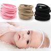 Skinny Children for Girls Boys Nylon 10pcs/set Elastic Hair Accessories Headwear Hairwear Headband