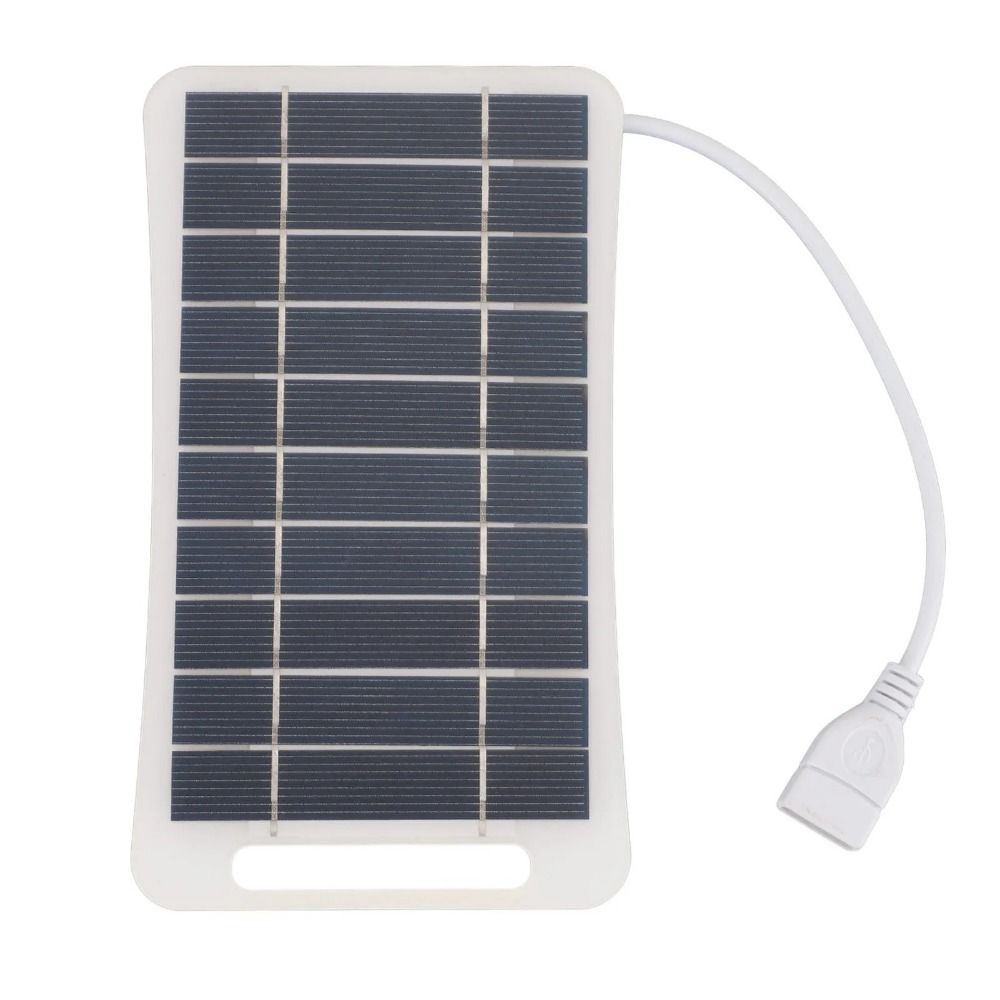 Versatile Power Source Solar Panel Charger 5V 2W Portable Solar System  Home