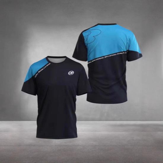 2024 Boutique Fashion Tennis Sports Short Sleeve Summer New Men's Fitness Sports Breathable T-Shirt Men's Pard