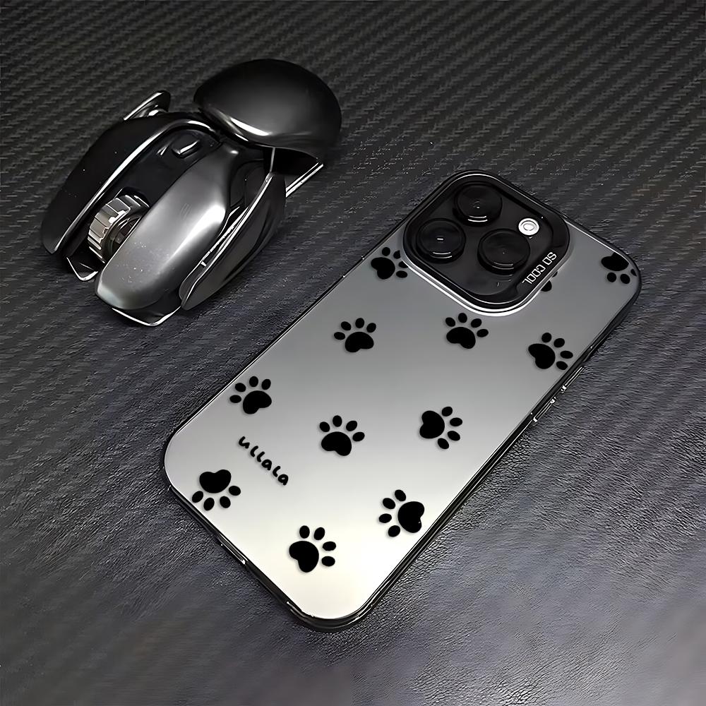 Cute Dog Paw Prin Phone Case For Xiaomi Redmi 15 14C 13C 12C 13 12 10 A1 A2 A3 A5 9T 9A K60 K40 4G 5G Anti Fall Matte Back Cover