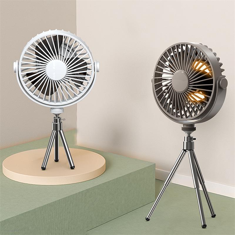 Remote Control Floor Table Air Cooler Mini Portable Ceiling Fan 360