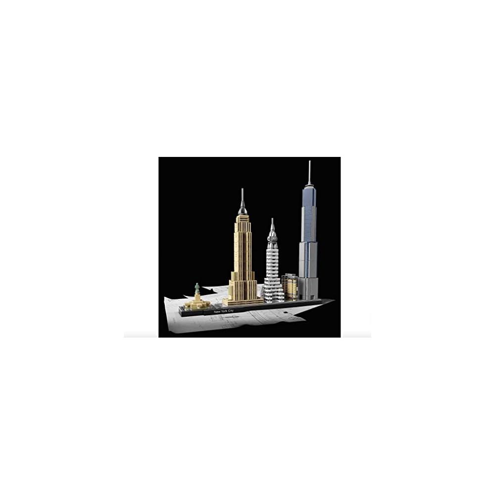 LEGO Architecture New York 21028 Building Set with Detailed Design and Collectible Features