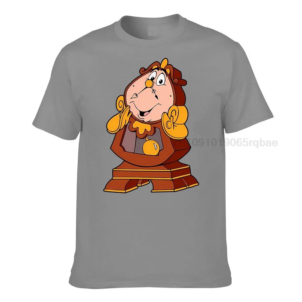 Beauty And The Beast Happy Cogsworth Tshirt Tshirt Oversized Gift T Shirt Smlxlxxl3xl4xl5xl Unisex Unisex