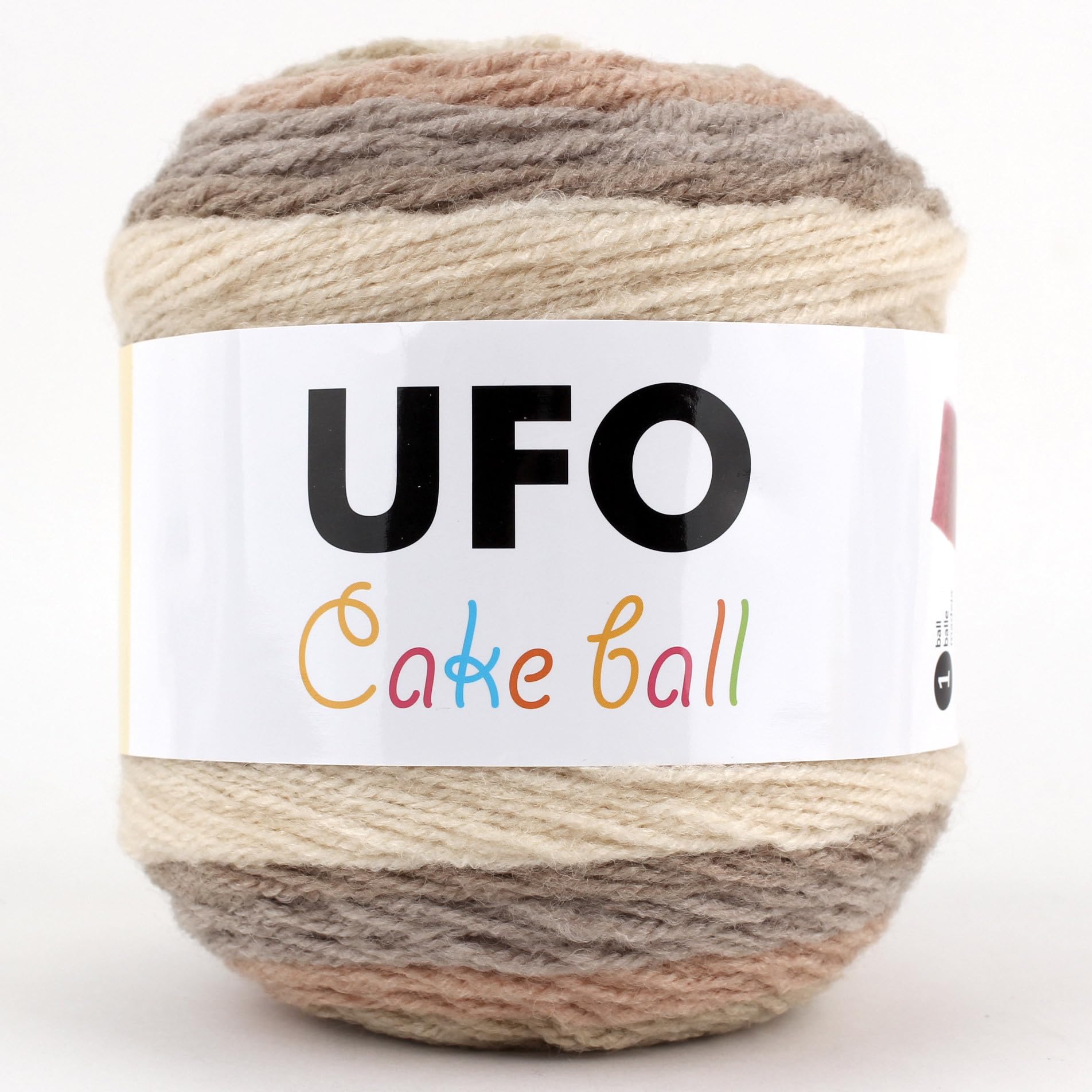 

UFO Cake Ball Gradient Multicolor Acrylic Wool Yarn 350m 200g, col.09