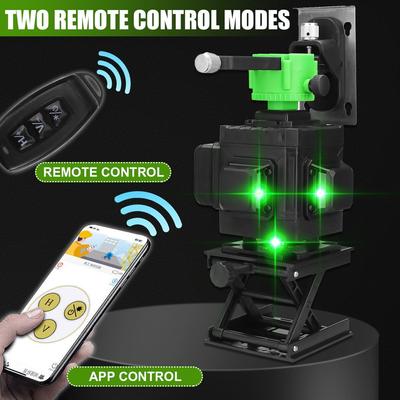 NEW 4D 16/12/8 Lines Laser Level APP Control Self-Leveling 360 Horizontal And Vertical Cross Super Powerful Green Laser Level