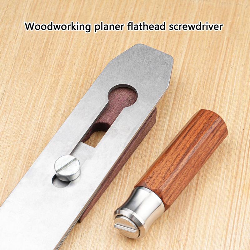 Ergonomic Planer Blade Screwdriver For Woodworking Adjustable Iron Tool Sturdy Construction Planer Screwdriver