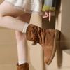 Women's Retro Short Boots, 2025 Autumn New Style Vacation Western Boots, British Style Casual Short Boots