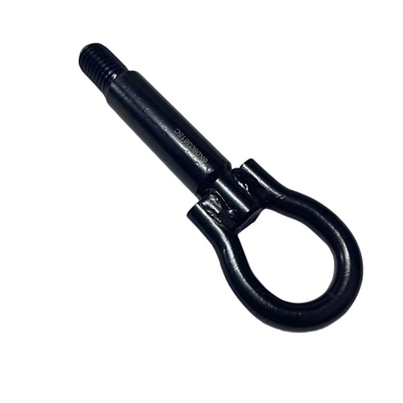 Vehicle Towing Tow Hook tallation Tow Eye Hook Black Black Tow Eye Hook Non-deformation Hook For Skoda Citigo