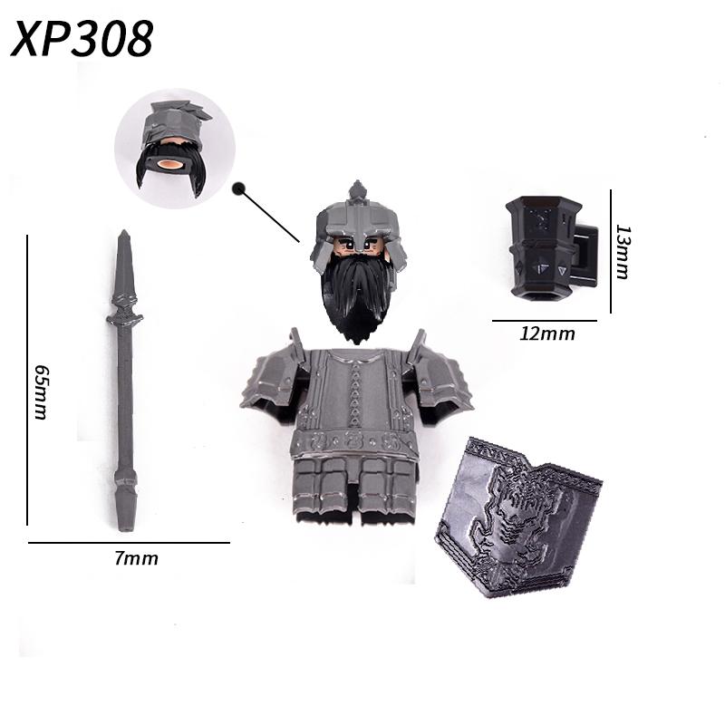 1 STÜCK LOTR Elfen Soldat Orks Armee Figuren Rüstung Wache Krieger Bogenschütze Mittelalterliche Ritter Bausteine Steine Spielzeug für Kinder Geschenke