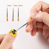 3Pcs Nail Art Drawing Line Brush Painting Pen Nail Dotting Tool Set