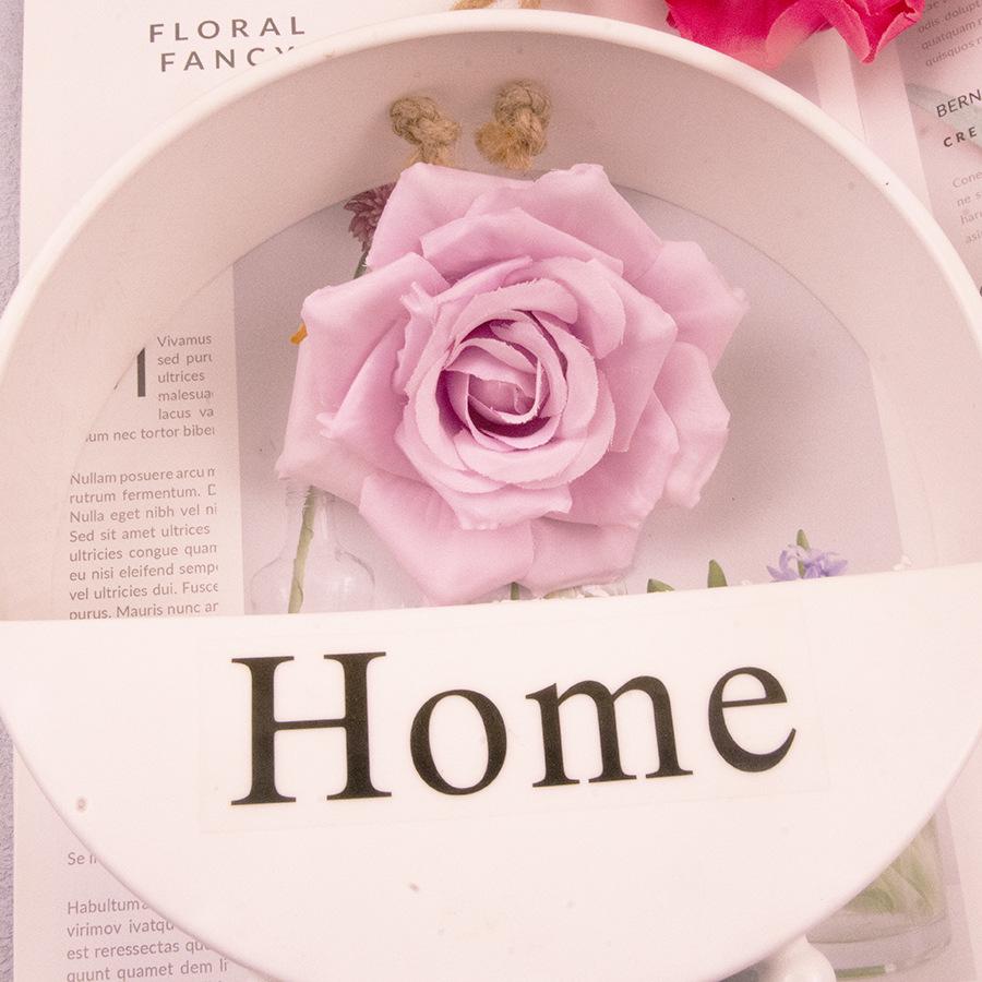 

Плюшевые гофрированные головки роз 10 см для свадебного украшения стен и проходов