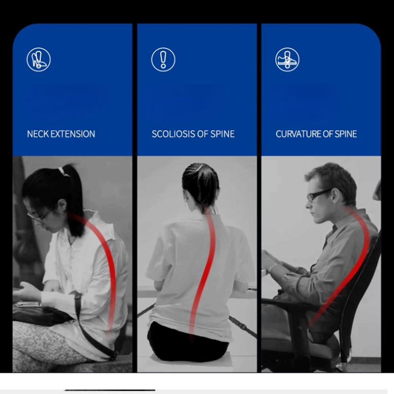 Buckel-Korrekturgerät mit Körperform für Schüler beim Schreiben und Sitzhaltungskorrektur, universelles Buckel-Korrekturgerät für Männer und Frauen