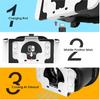 MVPTGRS VR Headset for Original Nintendo Switch & Switch OLED Model Upgraded, Virtual Reality Glasses with Adjustable HD Lenses and Comfortable Head