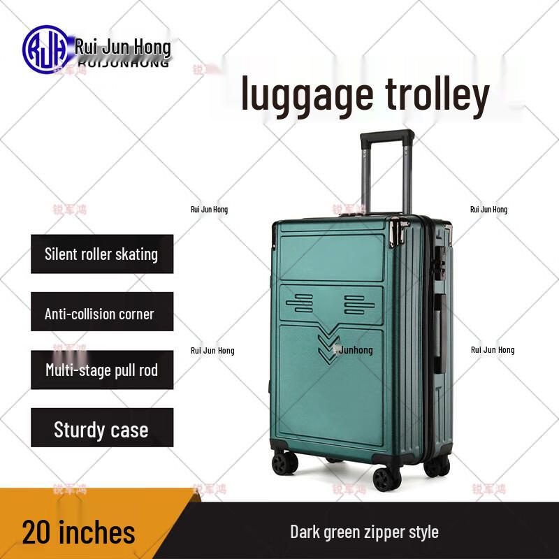 

RuiJunHong Aluminum Frame Spinner Suitcase