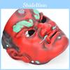 Stunning Resin Warrior Mask Ancient Samurai Face Costume Prop For Festive Events