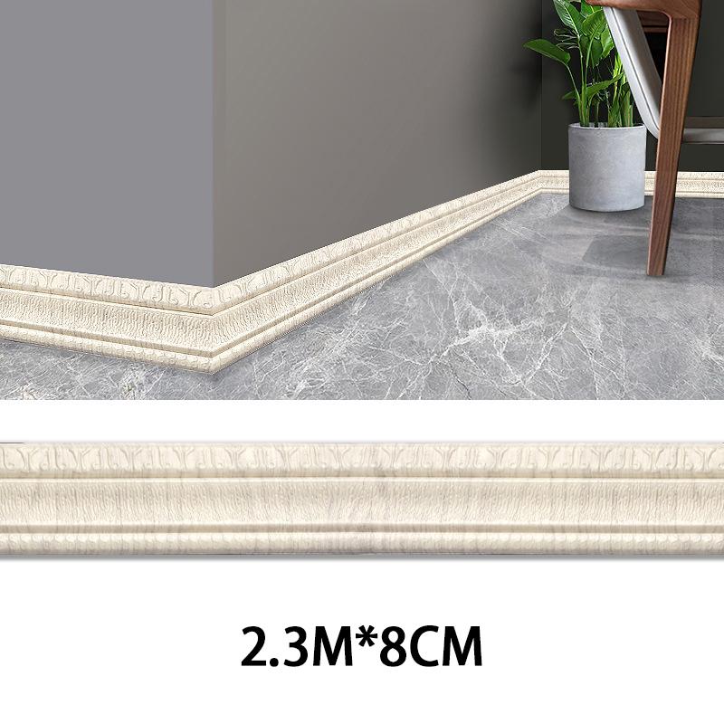 Waterproof And Impact-Resistant Edge Banding For Background Walls Living Room Decorations, And Wall Stickers