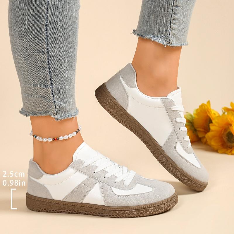 Sommer neue flache Schuhe für Damen, modische Schnür-Vulkanisierte Schuhe, bequeme tägliche Freizeitschuhe