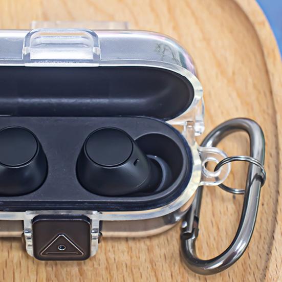 Earbud Case for Sony WF-C510 Shockproof Bluetooth-compatible Wireless Earphone Charging Case Cover Clear TPU Headphone Protective Shell Sleeve