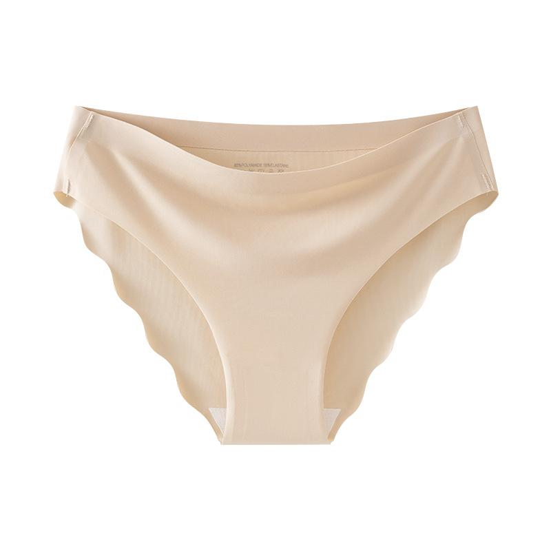 Sommer Mode Unterwäsche Sexy Leopardenmuster Nahtlos Eis Seide Sport Komfortabel Weich Hautfreundlich Nahtlos Damen Dreieck Höschen