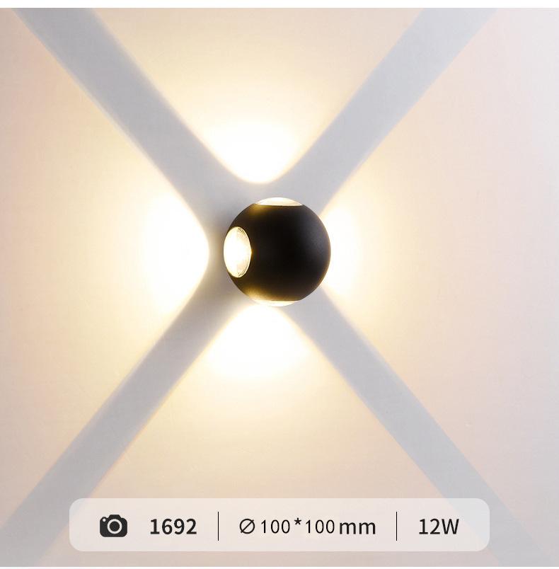 Waterproof Outdoor Wall Light – Villa, Garden, Balcony, Courtyard & Entrance