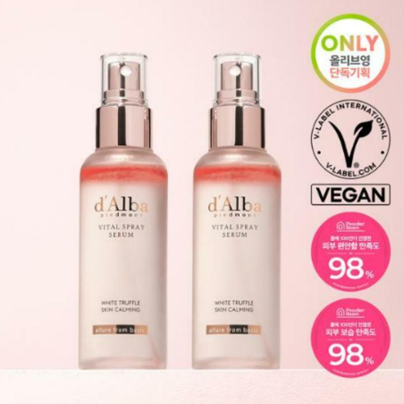 d'Alba Biała Trufla Witalne Serum w Sprayu 100ml + Zestaw 100ml