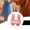 Jelly Sandals for Girls Clear Slippers Beautiful Dance Party Cosplay Costume Big Kids High Heels