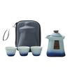 Chinese Palace Museum Creative Palace Style Travel Tea Set Quick Guest Cup Portable Outdoor Business Hand Gift Teaware Sets