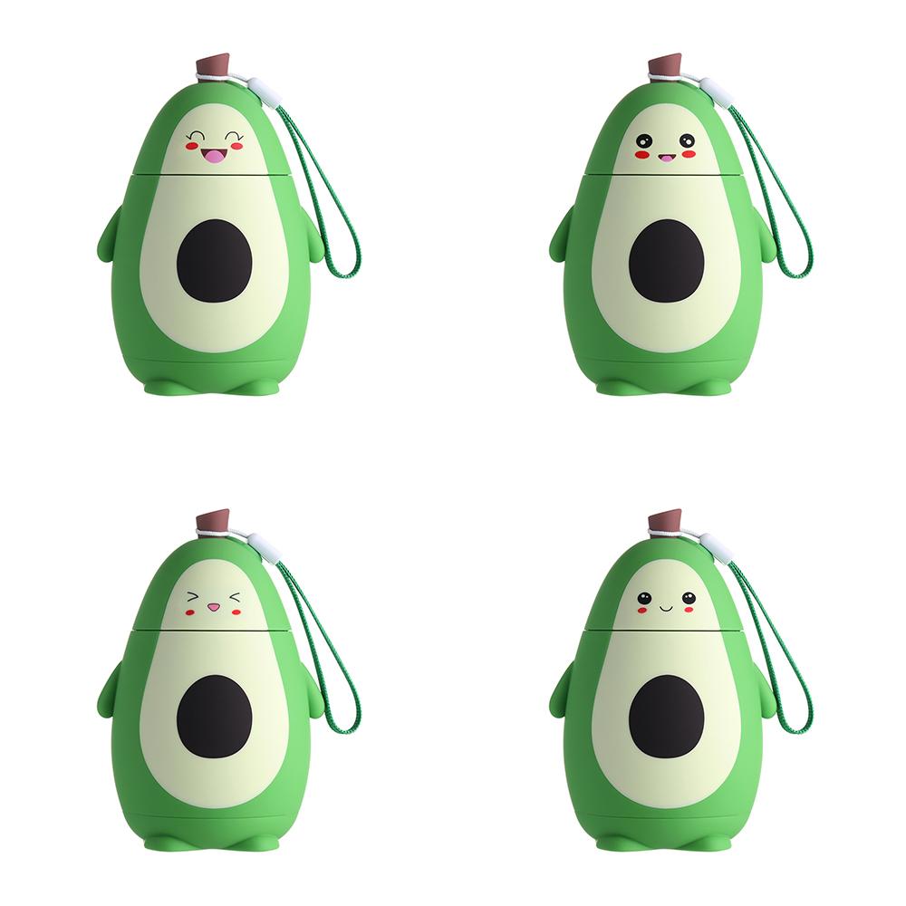 Cartoon Portable Kitchen Accessories Drinkware Drinking Cups Juice Cup Avocado Water Bottle Kettle