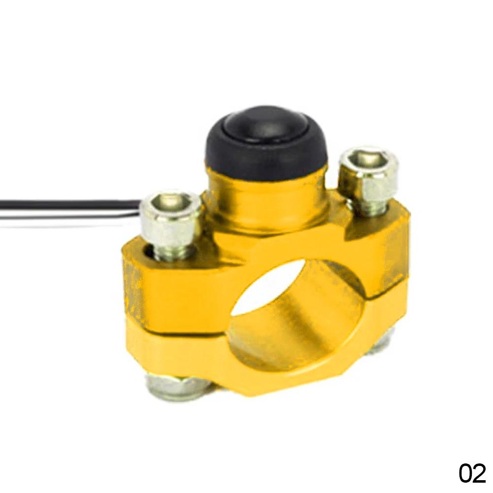 CNC Motorcycle Universal Stop Start Kill Switch Button With Rotating Bar Clamp For  HONDA YAMAHA YZF WRF CRF EXC XCF 125 250