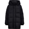 ONLY Women's Hooded Mid-Length 90% Duck Down Puffer Jacket